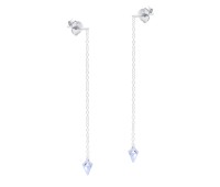 Dangling Chain Silver Earring STC-2223
